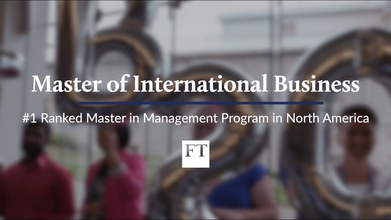 Master of International Business | Program Overview - YouTube