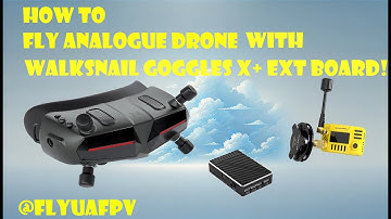 How to fly analogue drone with Avatar Goggles X  and SpeedyBee receiver