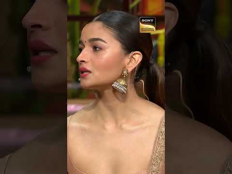Telugu Mein Alia Bhatt Ne Di Kapil Ko Kiss The Kapil Sharma Show TKSS Shorts 