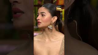 Telugu Mein Alia Bhatt Ne Di Kapil Ko Kiss! 😜😘🥰💋😂 | The Kapil Sharma Show | #TKSS #shorts