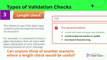 validation checks