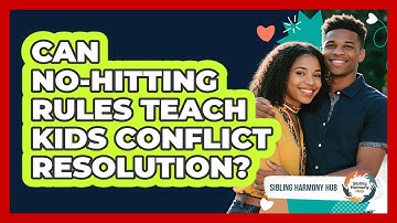 Can No-Hitting Rules Teach Kids Conflict Resolution?