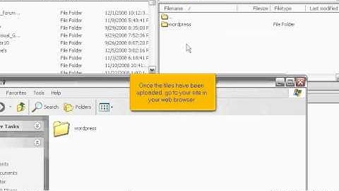 How to install WordPress 11 - Wordpress Video Tutorials