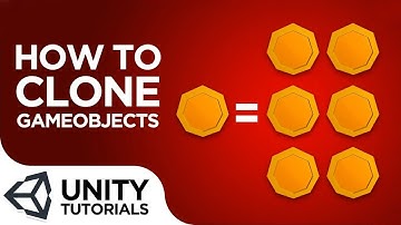 How to make multiple copies (clones) of a GameObject. Unity 2019 beginner tutorial.