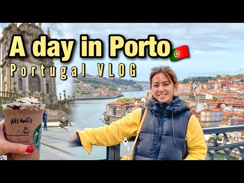 Things to do in PORTO in a day | Spending a day in Porto VLOG (city stroll, good food & more)