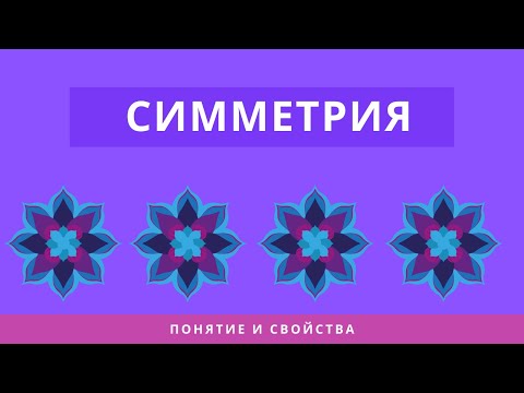 Симметрия. Понятия и свойства.