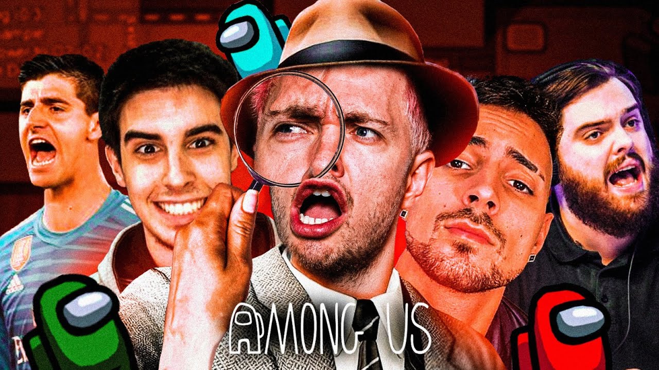 IBAI, COURTOIS, COSCU Y ALEXBY NO PUEDEN CON EL CEREBRO 🤯 MÁS GRANDE DE TODO AMONG US