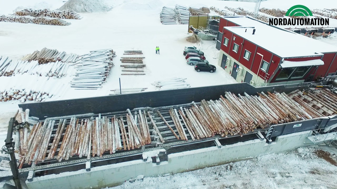 Tukinlajittelija | Log sorting line | Keitele Timber Oy, Alajärvi, Finland