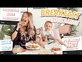 HE HAS A GIRLFRIEND? Breakfast In Bed MUKBANG With My Little Brother!