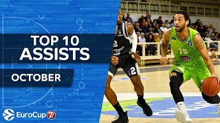 7DAYS EuroCup, Top 10 Assists, October