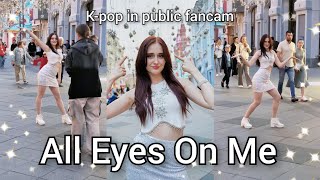 [KPOP IN PUBLIC] fancam JISOO - ALL EYES ON ME dance cover by Sharky/PBeach