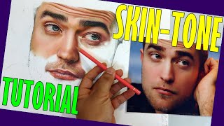 FABER CASTELL POLYCHROMOS Realistic Drawing Tutorial (PART 3) Robert Pattinson (The Batman 2021)