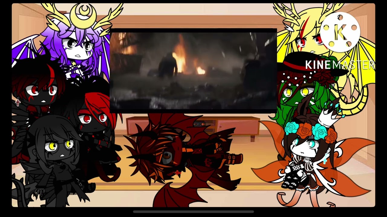 Kaiju React to Godzilla Vs King Ghidorah/Courtesy Call Music Video