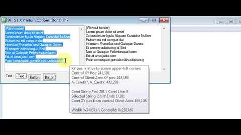 C_Caret (AutoHotKey)