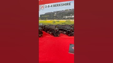 Scale Trains Fox Valley HO Scale 2-8-4 Berkshire At Novi Michigan 2025