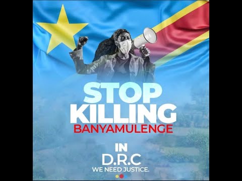 STOP KILING BANYAMULENGE PROTEST PHOENIX ARIZONA