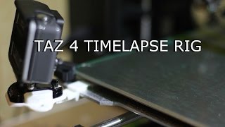 TAZ4 print bed camera holder