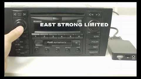 AUDI(8pin version) digital cd changer installation and operation