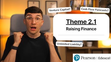 Theme 2.1 – Raising Finance | Edexcel A-Level Business (Revision)