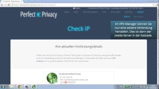 Multihop VPN: Kaskadierung über mehrere Server mit Perfect Privacy