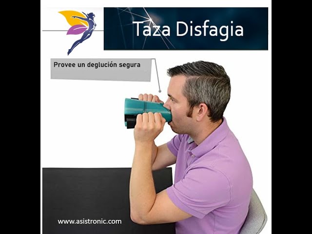 Vaso taza para deglución segura disfagia 