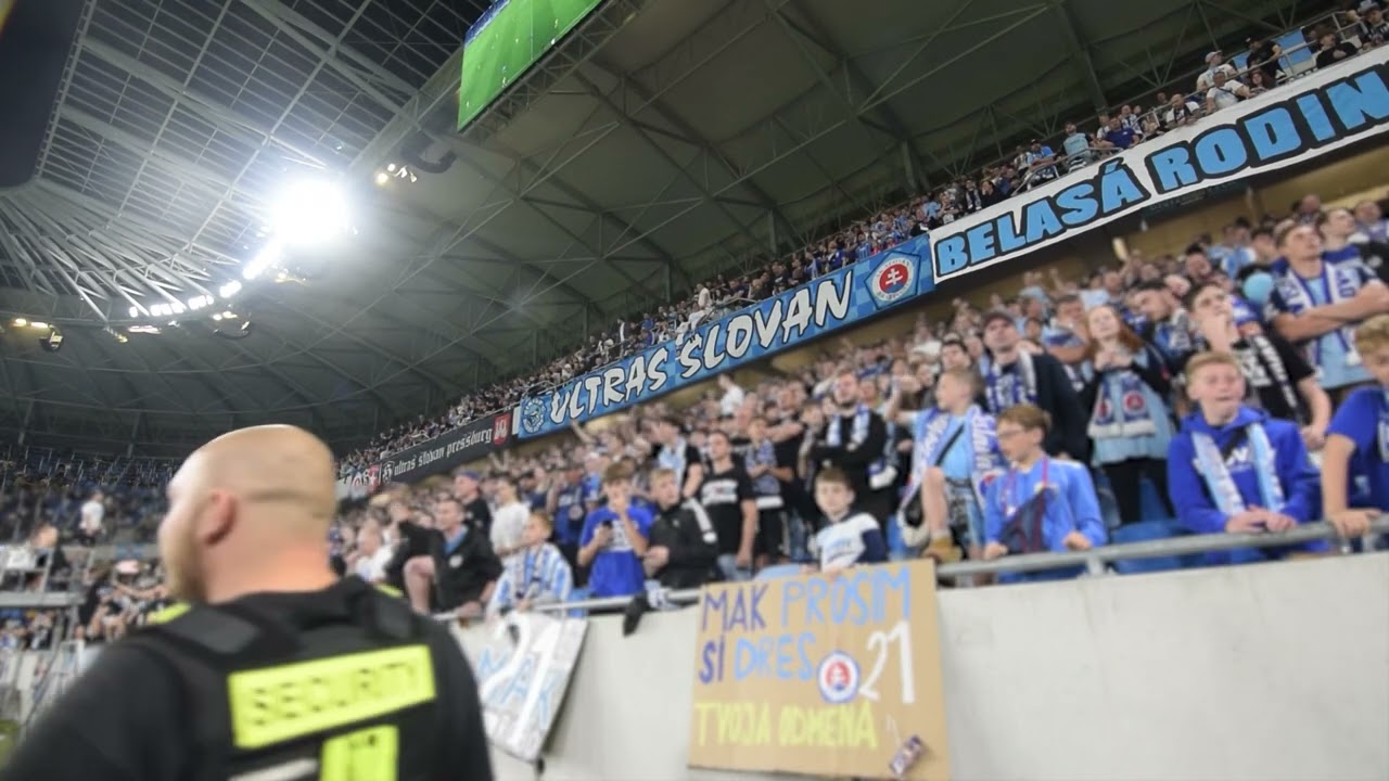 SLOVAN BRATISLAVA- žilina, 3.5.2025, support