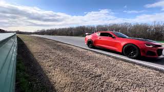 Camaro ZL1 1LE 150mph flyby! What a sound!