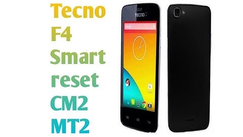 Tecno F4 Smart reset CM2 MT2