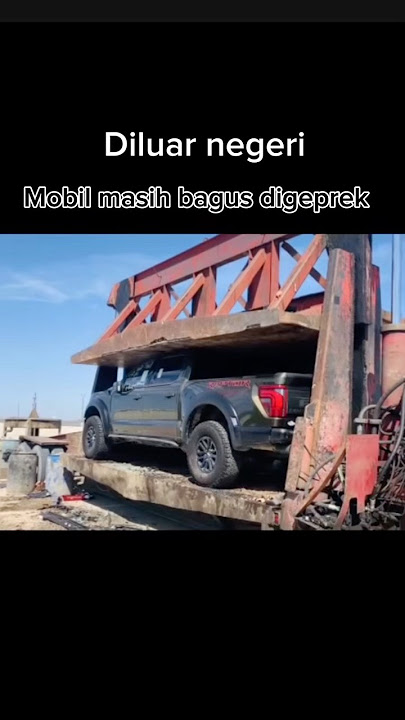 Mobil ratusan juta digeprek paksa !!! #beritaotomotif #modifikasisigra #videootomotif