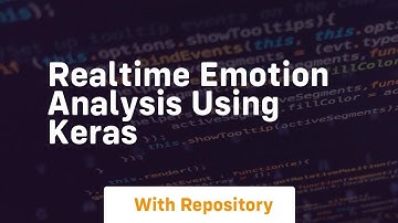 realtime emotion analysis using keras