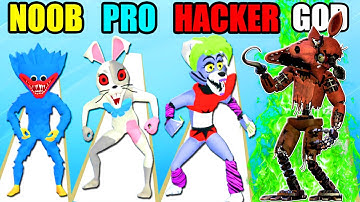 NOOB vs PRO vs HACKER vs GOD in Poppy Evolution