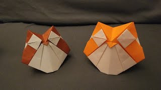 How to make a Sleepy Owl - an Origami Tutorial! screenshot 5
