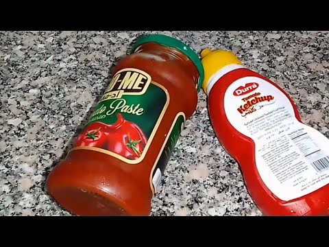 ازاي تحولي برطمان الصلصة لكاتشب