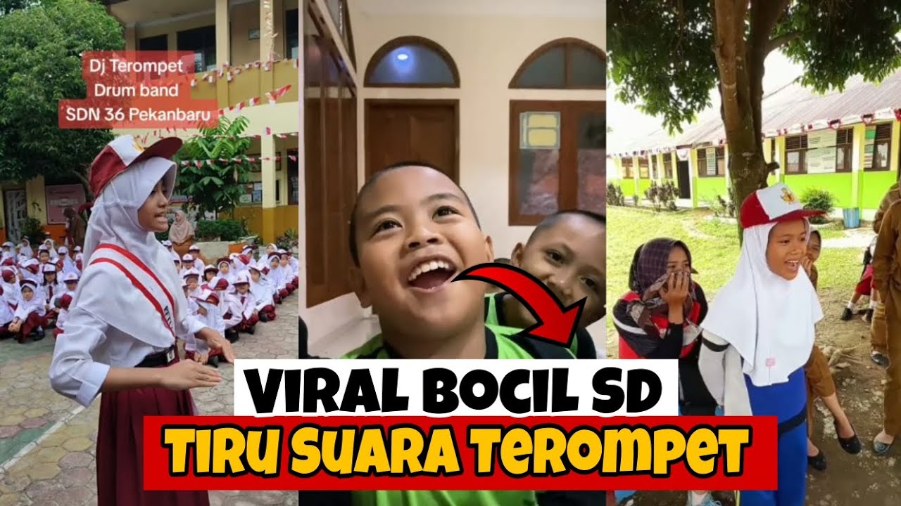 KOMPILASI BOCIL SD TIRU SUARA TEROMPET VIRAL - YouTube