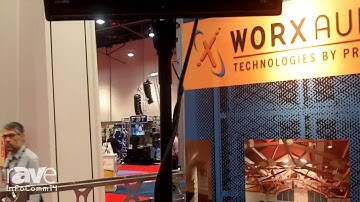 InfoComm 2014: WorxAudio Presents Its V5 Line Array and Other Speakers