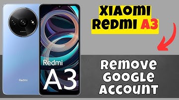 Remove google account Redmi A3 || How to remove google account || google account options