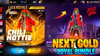 Next Gold Royal Bundle 💯 Confirm Free Fire]🥳