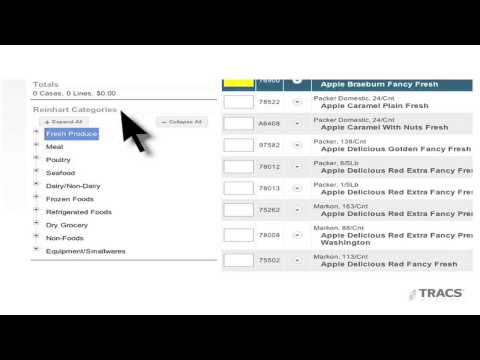 TRACS Direct - Catalog Tutorial