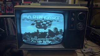 Small TV, Big HiFi Tube Audio - 1972 Milovac Model BW-75 12 Black & White Television