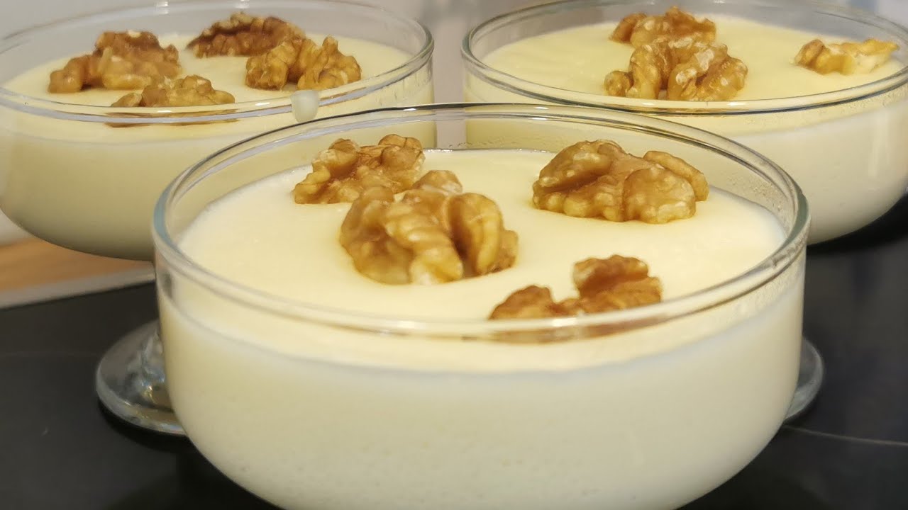 محەلەبی بە خۆشترین تام ئامادە بکە😋 m7alabi  ba xoshtrin Tam Amada bka