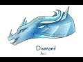 Gemstones as dragons Speedpaint (Part 1)