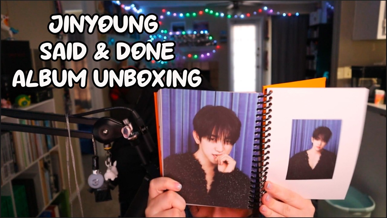 JINYOUNG SAID & DONE ALBUM UNBOXING - YouTube
