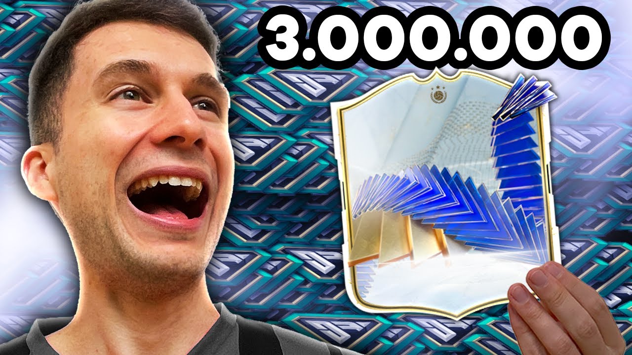 INCRÍVELL!!!! EU TIREI UM ICON TOTY QUE VALE MAIS DE 3 MILHÕES!!! EA FC 24 ULTIMATE TEAM