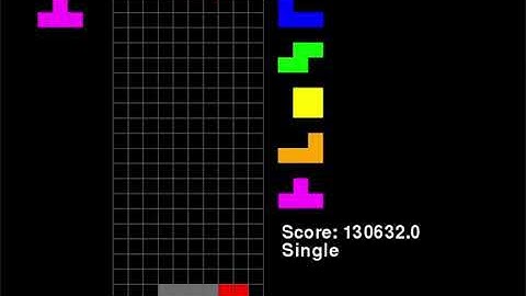 Basic Tetris AI, from scratch