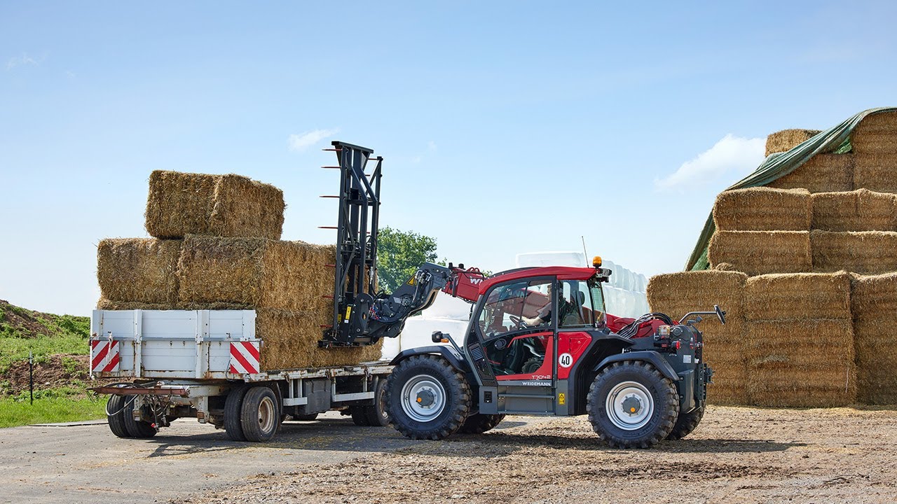 Weidemann Teleskoplader T4512e – Landwirtschaft