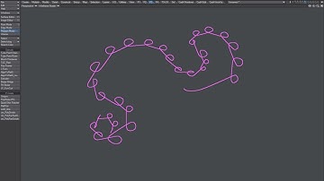 LightWave plugin - CurveCurl - Hair