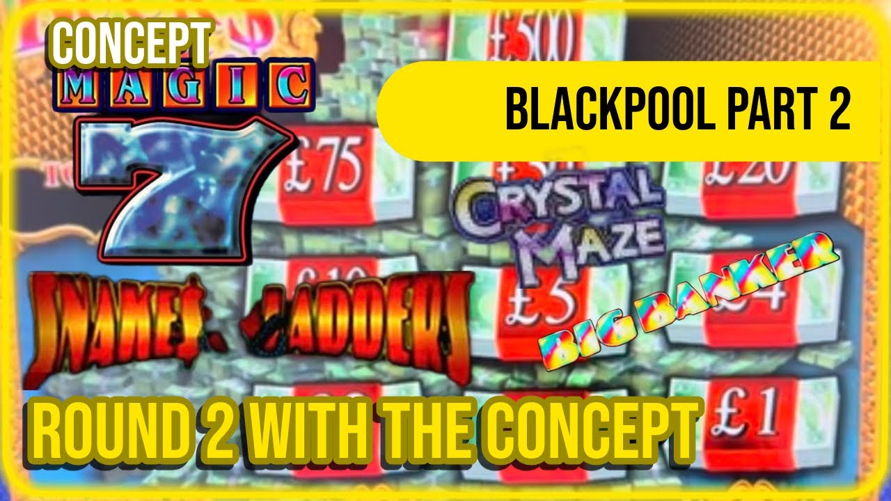 Part 2 from Blackpool. Is the come back on? Fruit Machine highlights from Leisuretime and Reel Vegas