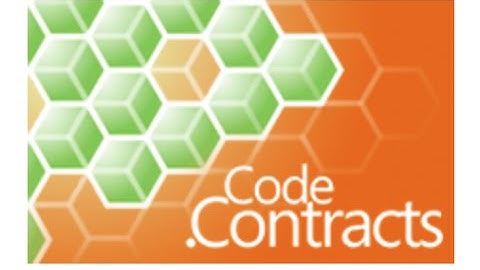 Code Contracts Visual Studio add-in from Microsoft Research | Pluralsight