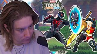 Leffen CRUSHES through Ranked | Top Level Marvel Tokon Gameplay @BIG_LEFF