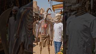Goat Skeleton vs Skeleton Warrior | Funny Market Battle 😂⚔️